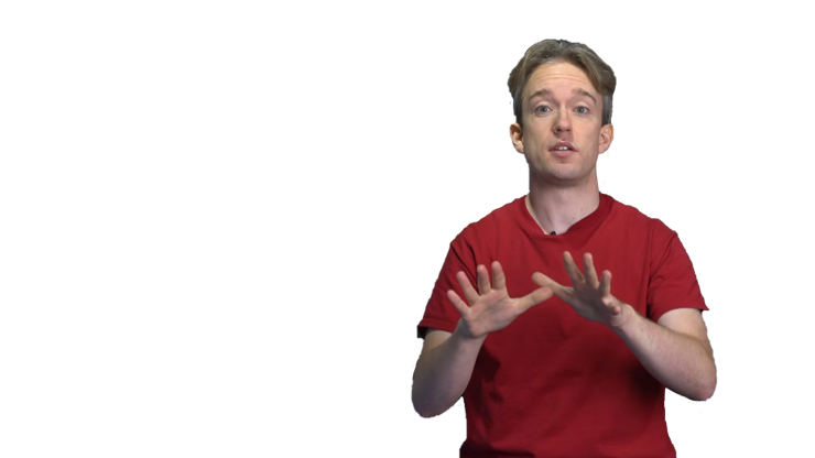 A cropped picture of Tom Scott with a transparent background. It makes it look as if Tom Scott was standing in your mastodon.